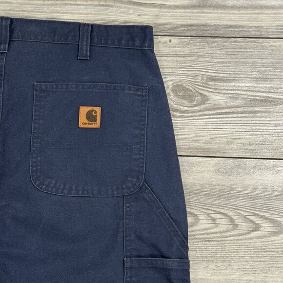 Carhartt Carpenter Pants Navy - Picture 5 of 6
